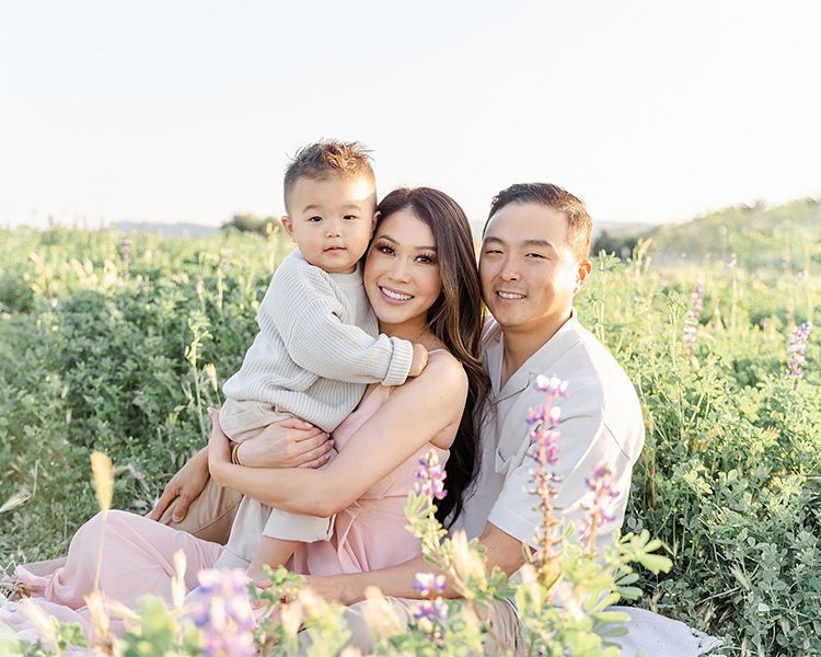 Dr. Byron Kim and his family